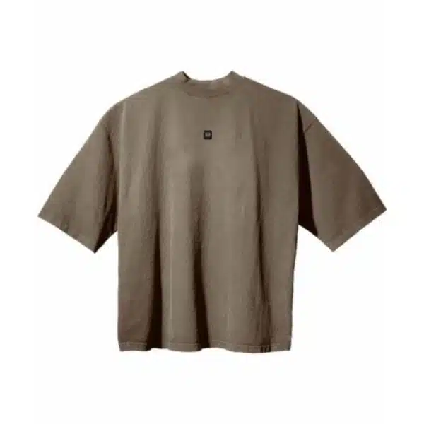 Yeezy Gap Engineered by Balenciaga Logo 3/4 Sleeve T-Shirt – Beige