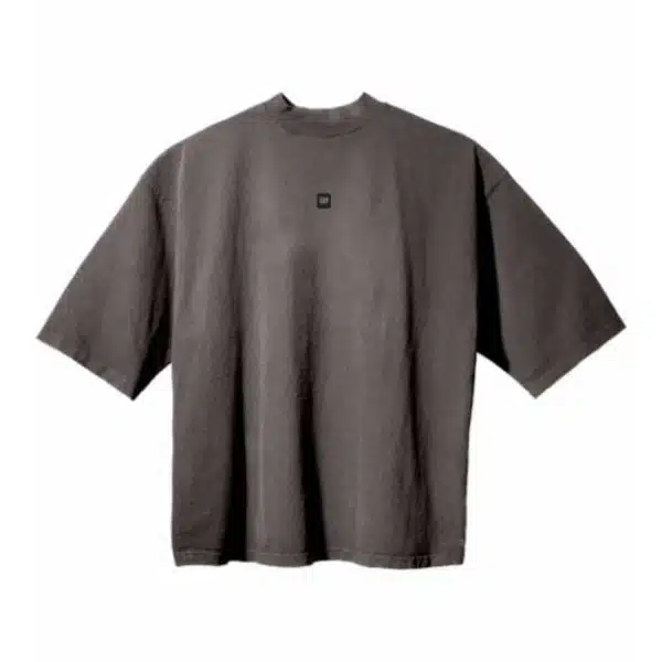 Yeezy Gap Engineered by Balenciaga Logo 3/4 Sleeve T-Shirt – Grey